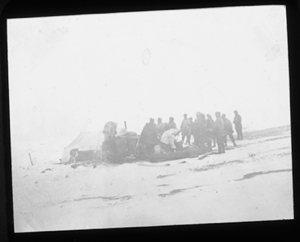 Image of The rescue party at Waring Point